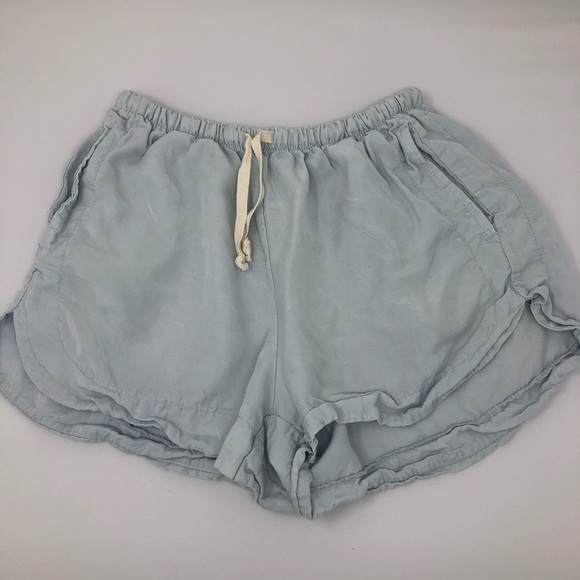 Brandy Melville Pants - Brandy Melville Flowy Denim Shorts